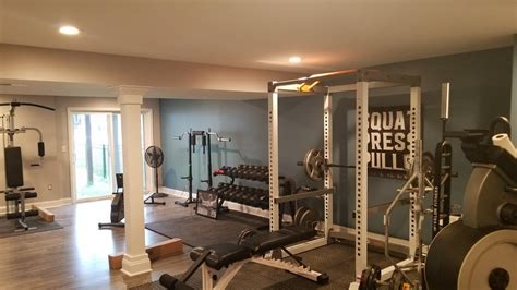 Recently Finished My Basement And Moved The Gym From Unfinished