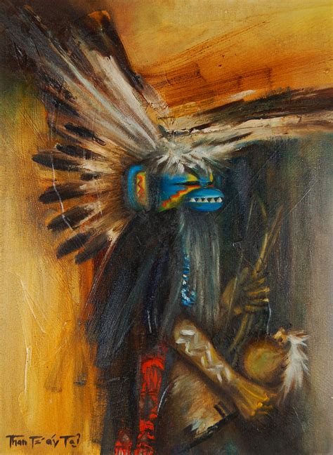 Fine Art Native American Paintings Contemporary Native American