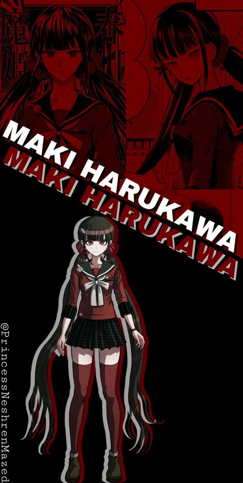 Maki Harukawa Wallpaper Danganronpa Characters Danganronpa Anime