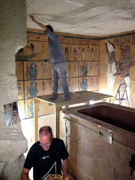 The History Blog Blog Archive Exact 3d Replica Of King Tuts Tomb Opens