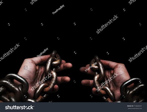 Victim Slave Prisoner Male Hands Tied Stock Photo 710830351 Shutterstock