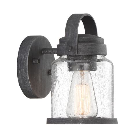 Designers Fountain Easton 1 Light 85 In Weathered Pewter Outdoor Wall