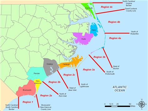 Map Of Beaches In North Carolina Live Beaches