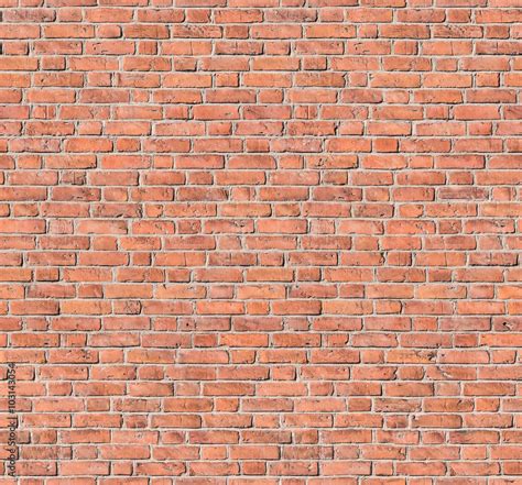 Seamless Old Red Brick Wall Texture Background Tile Nahtloses Muster