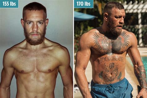 Conor Mcgregor Shows Off Incredible Body Transformation From Young Tasty To Mr Tasty As He
