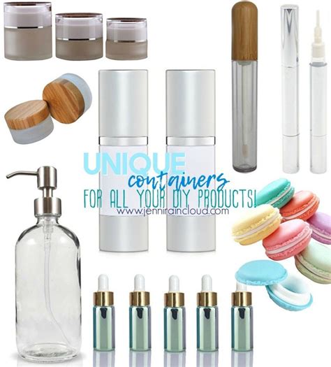 Unique Containers For All Your Diy Products Skin Care Homemade Skin