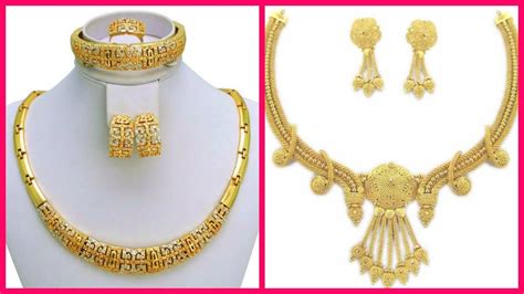 Dubai Gold Jewellery Designs Catalogue With Tutorial Pics