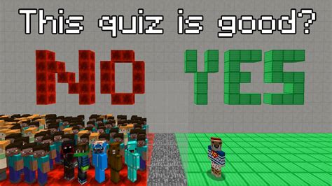 Worlds Best Minecraft Quiz Youtube