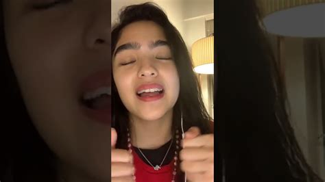 Andrea Brillantes Instagram Live May 21 2020 Youtube