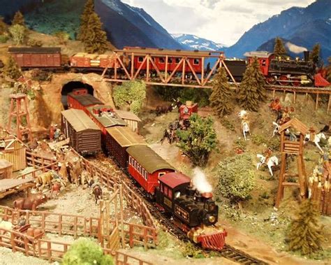The Great Wild West Model Railway Model Railway Ho Train Layouts