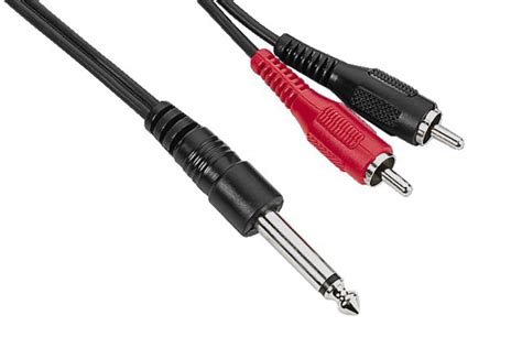 2020 popular 1 trends in home improvement, lights & lighting, consumer electronics, computer & office with audio jack with av and 1. 6.3 mm. Jack - RCA mono audio cable pair