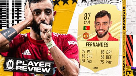 Fernandes earned two inform cards earlier this year and made it. FIFA 21 BRUNO FERNANDES PLAYER REVIEW | 87 FERNANDES ...