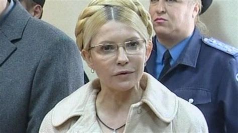 Tymoshenko Found Guilty And Sentenced To Seven Years Bbc News