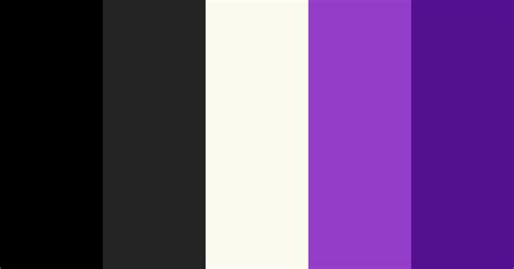 Black White And Purple Color Scheme Black