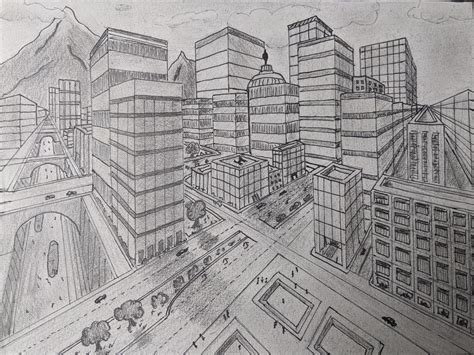 2 Point Perspective Buildings Real
