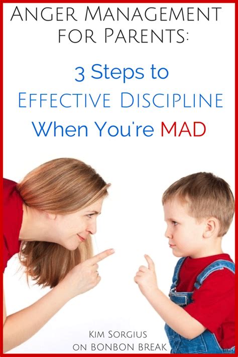 Anger Management For Parents Effective Discipline When