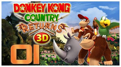 Lets Play Donkey Kong Country Returns 3d 200 Part 1