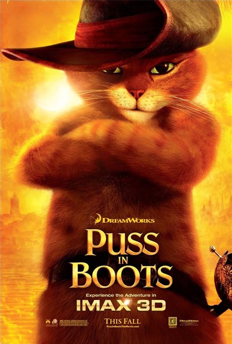 Puss In Boots 2011 Posters — The Movie Database Tmdb