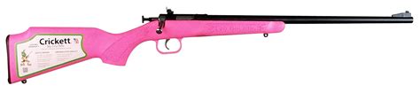 Keystone Crickett Gen 2 Rib 22 Lr 16125 In Bbl Pink Syn