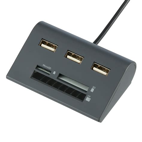 Onn Multi Port Usb Hub With Sd Micro Sd And Compact Flash Card Reader