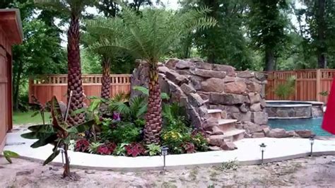Pool Landscaping Houston Palm Trees For Pools Palm Tree Pool Landscape