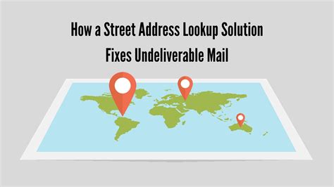 How A Street Address Lookup Solution Fixes Undeliverable Mail