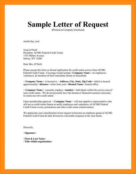 Sample Letter Asking For Financial Help And Support