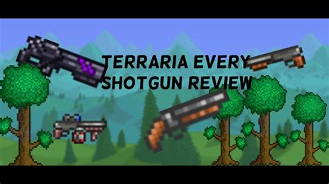Terraria Every Shotgun Review Youtube