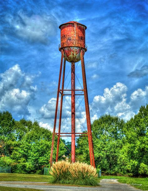 Rusty Water Too Historic Watkinsville Georgia Water Tower Art