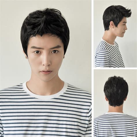 Mens Male Wig Handsome Vogue Sexy Korean Boys Short Hair Sexiezpix