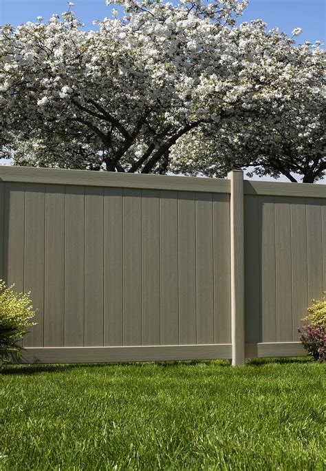 Bufftech Chesterfield Vinyl Fence With Certagrain Texture Avo Fence