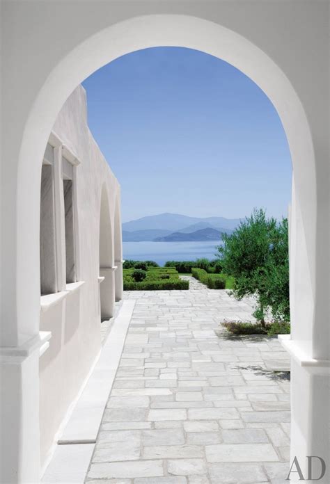 3 Greek Island Homes With Incredible Views Greek Garden