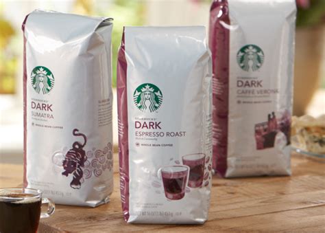 Dark Roast Coffees Starbucks Coffee Company