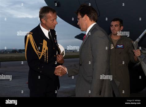Secretary Of Defense Dr Mark T Esper Arrives In Paris France Sept