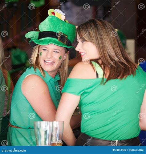 St Patricks Day Girls Editorial Image Image Of Entertainment 38851420