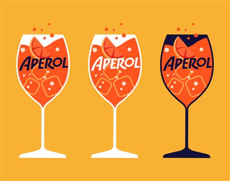 Below you can download free aperol spritz™ logo vector logo. Aperol Spritz on Behance in 2020 | Aperol, Aperol spritz ...