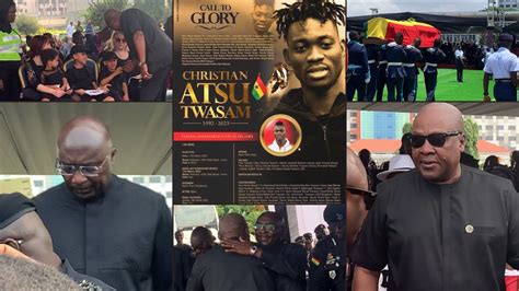 John Mahama And He Bawumia Hug Passionately At Christian Atsus Funeral