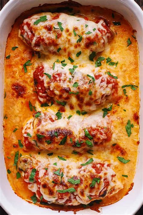 I really loved this recipe. Easy Mozzarella Chicken with Tomato Sauce and Mushrooms ...