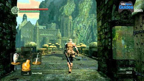 Dark Souls Walkthrough Undead Burg Crossing The Red Dragon Bridge Part 009 Wikigameguides