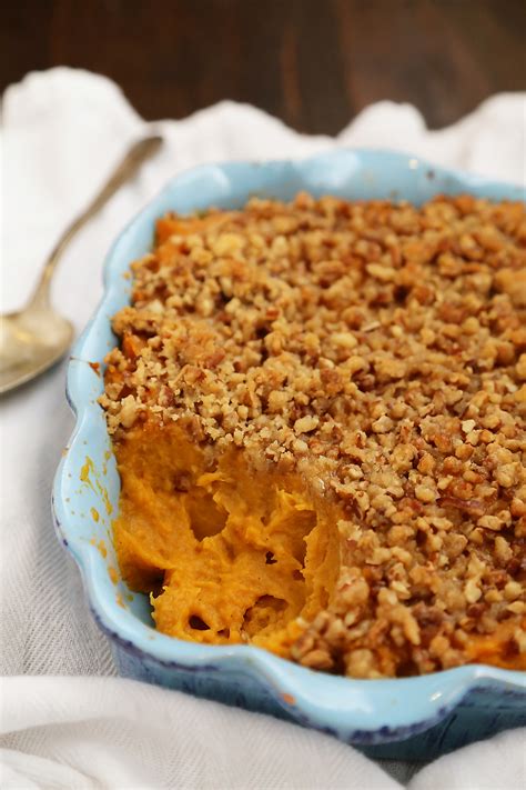 Buttery Brown Sugar Sweet Potato Casserole The Comfort Of Cooking