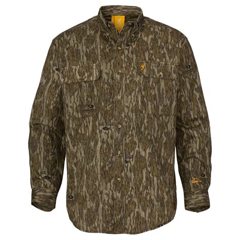 Browning Wasatch Cb Button Up Long Sleeve Hunting Shirt