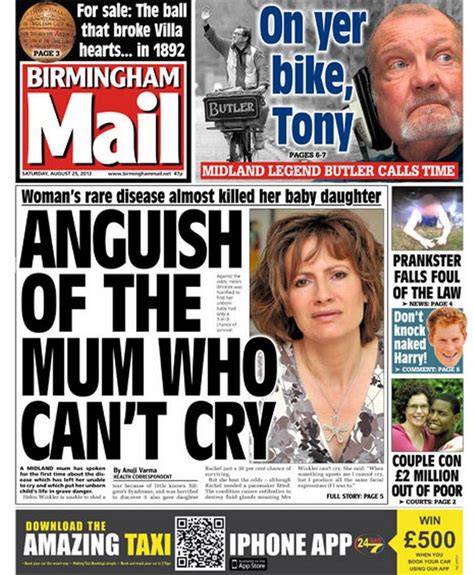 Birmingham Mail Front Page The Headlines On August Birmingham Live