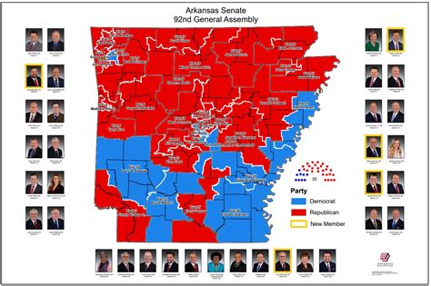 Senate District Maps 92nd General Assembly 2019