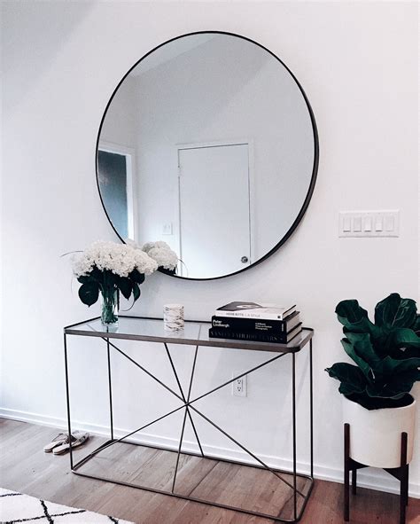 Contemporary Entryway Mirror