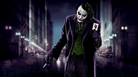 Joker Batman The Dark Knight Heath Ledger Movies Knife City