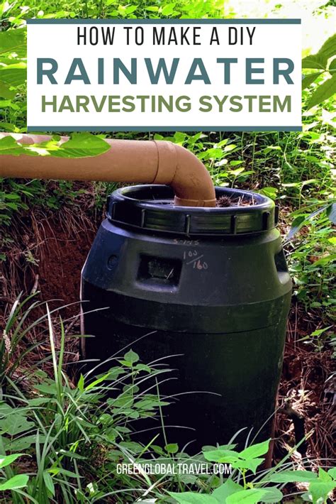 How To Make A Diy Rainwater Harvesting System Travel News