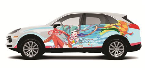 Anime Itasha Hatsune Miku Car Wrap Door Side Fit With Any Cars Vinyl G