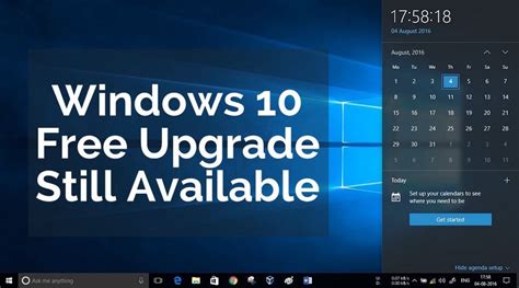 Secondly, it determines if your computer passes the requirement tests, namely the cpu and memory configuration and disk space availability. Free Windows 10 Upgrade Still Available With Windows 7 And ...