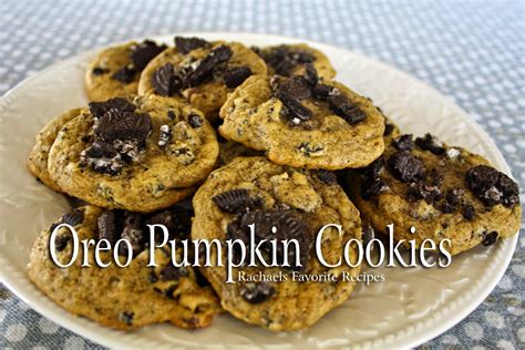 Rachaels Favorite Recipes Oreo Pumpkin Cookies