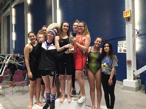 Patriot High School Girls Varsity Swim And Dive Winter 2017 2018 Photo